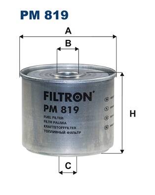 Palivový filter FILTRON PM 819