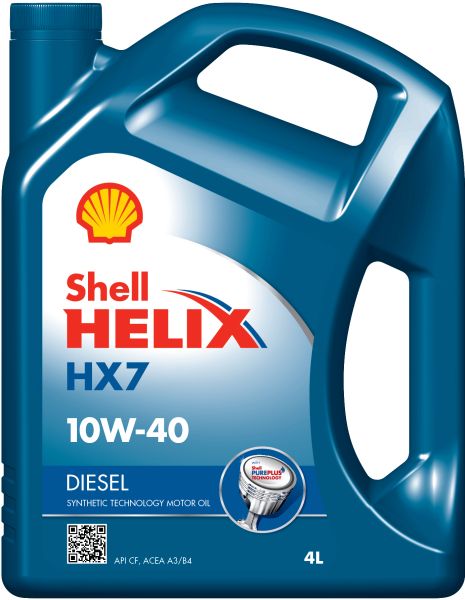 SHELL HELIX D HX7 10W40 4L