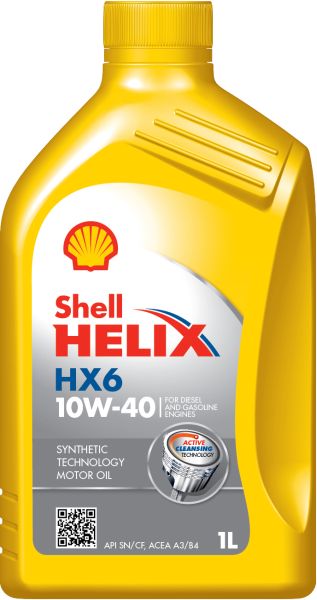 SHELL HELIX HX6 10W40 1L