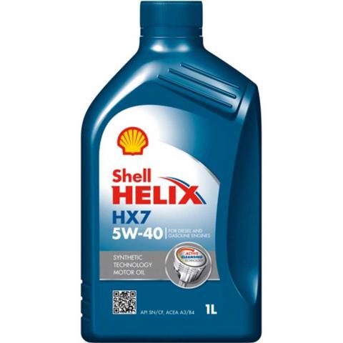 SHELL HELIX HX7 ECT 5W40 1L