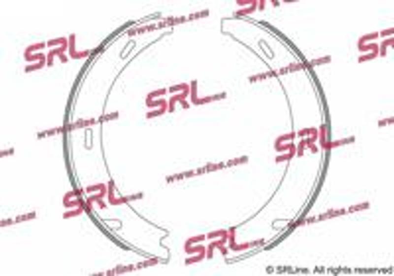 Brzdové čeľuste SRL S72-1025