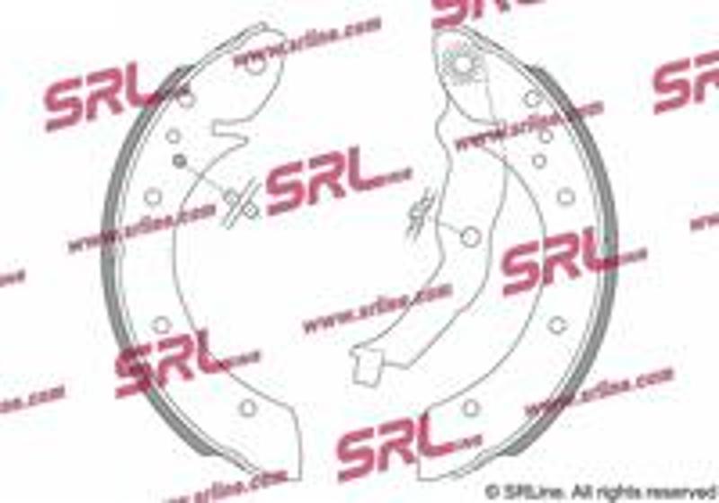 Brzdové čeľuste SRL S72-1033