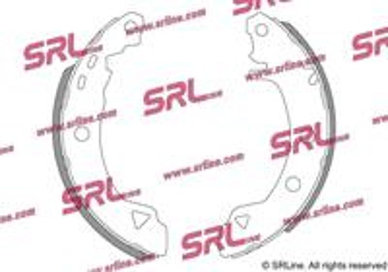 Brzdové čeľuste SRL S72-1040