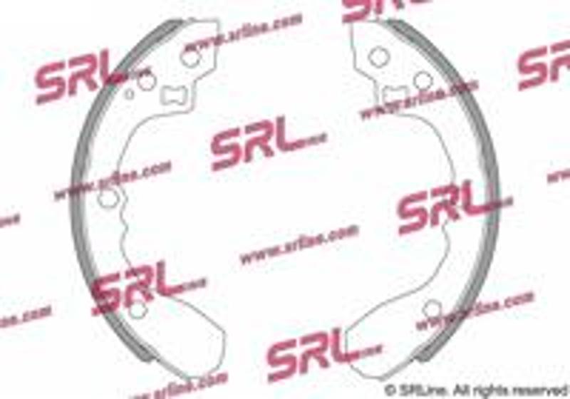 Brzdové čeľuste SRL S72-1067